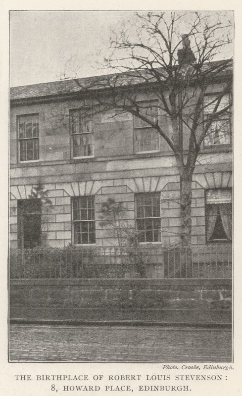Robert Louis Stevensonin syntymäpaikka, 8, Howard Place, Edinburgh tekijältä English Photographer