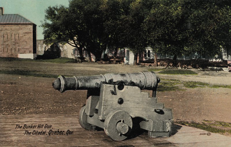 Bunker Hill Gun, Citadel, Quebec (kuva) tekijältä English Photographer