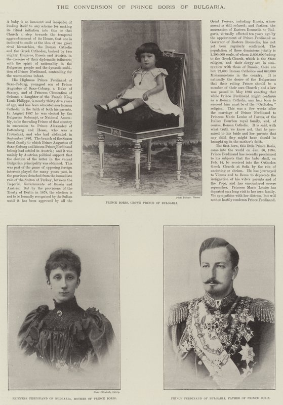 Bulgarian prinssi Borisin kääntymys tekijältä English Photographer
