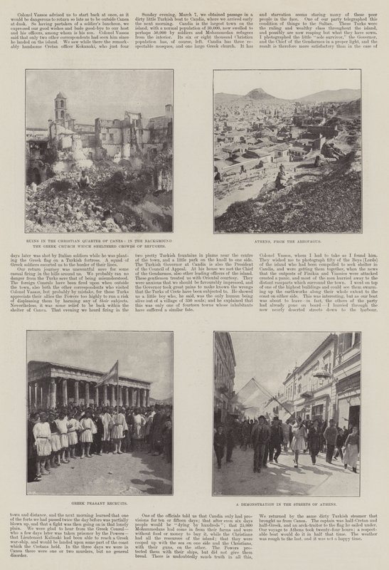 Kreetan kapina 1897 tekijältä English Photographer
