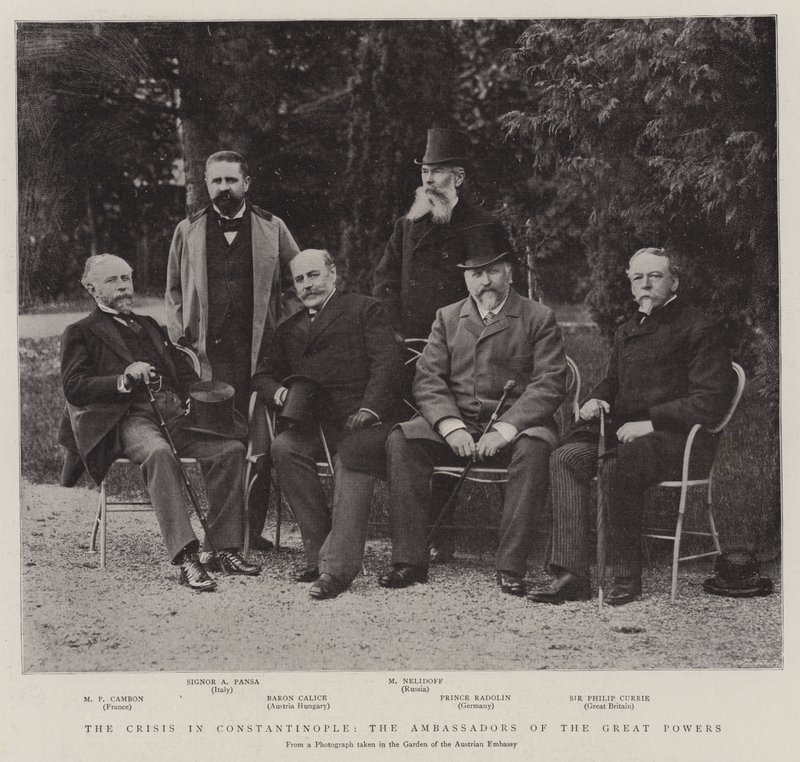 Konstantinopolin kriisi, suurvaltojen suurlähettiläät tekijältä English Photographer