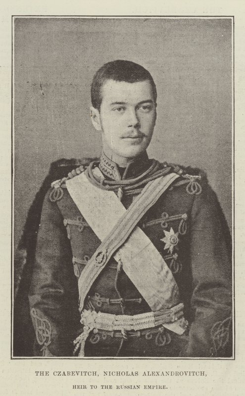 Tsarevitsh, Nikolai Aleksandrovitsh, Venäjän keisarikunnan perillinen tekijältä English Photographer