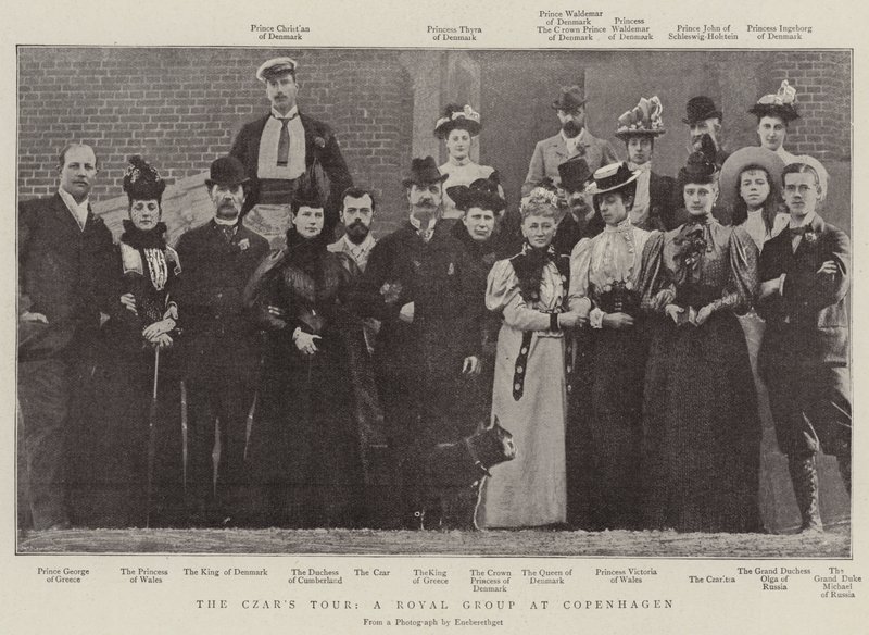 The Czars Tour, Kööpenhaminan kuninkaallinen ryhmä tekijältä English Photographer