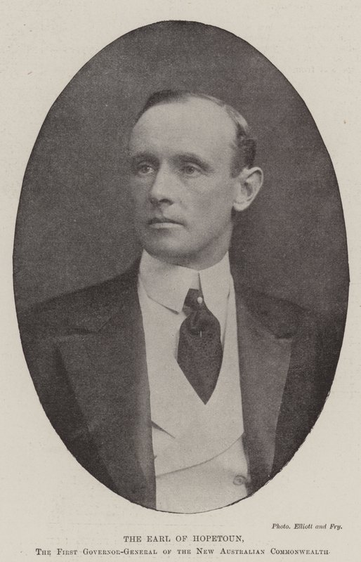 Earl of Hopetoun, Uuden Australian kansainyhteisön ensimmäinen kenraalikuvernööri tekijältä English Photographer