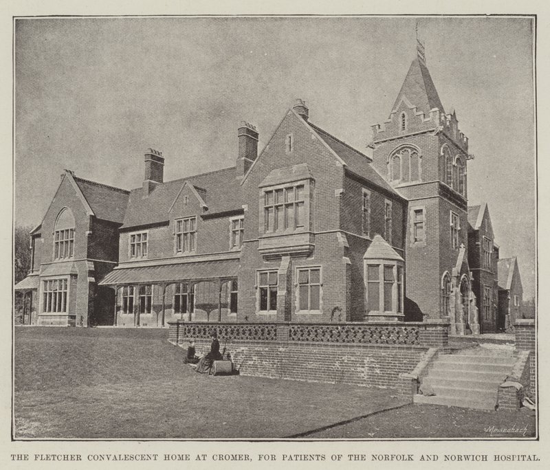 Fletcher Convalescent Home Cromerissa Norfolkin ja Norwichin sairaalan potilaille tekijältä English Photographer