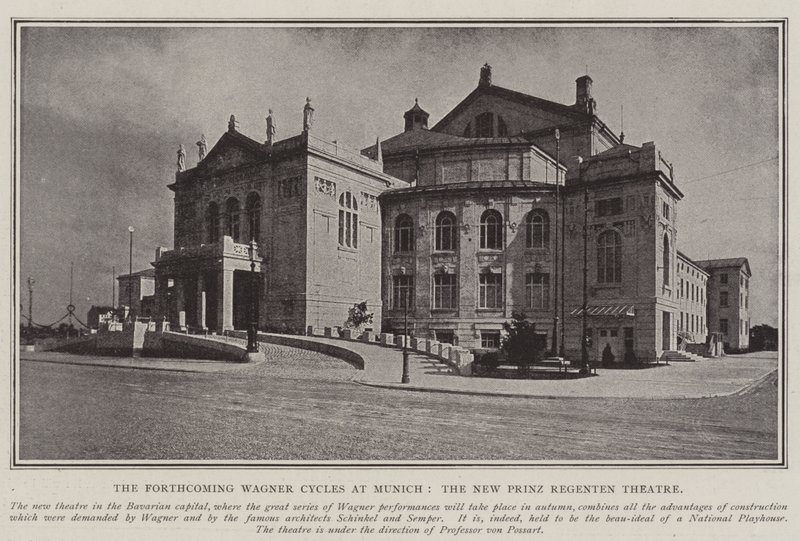 Tulevat Wagner-pyörät Münchenissä, uudessa Prinz Regenten -teatterissa tekijältä English Photographer