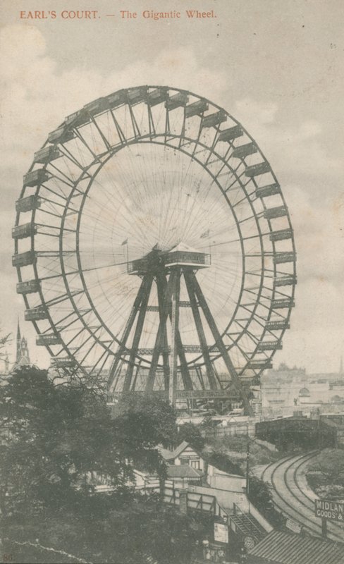 The Gigantic Wheel, Earls Court, Lontoo tekijältä English Photographer