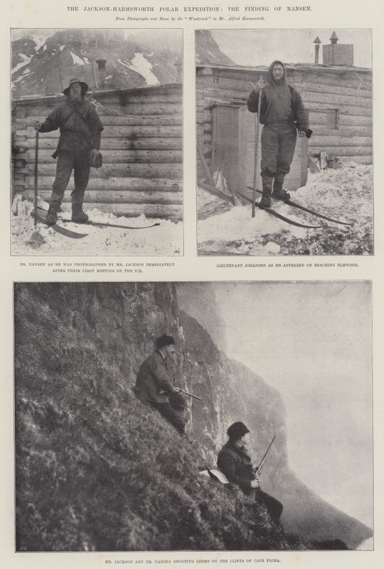Jackson-Harmsworth Polar Expedition, Nansenin löytö tekijältä English Photographer