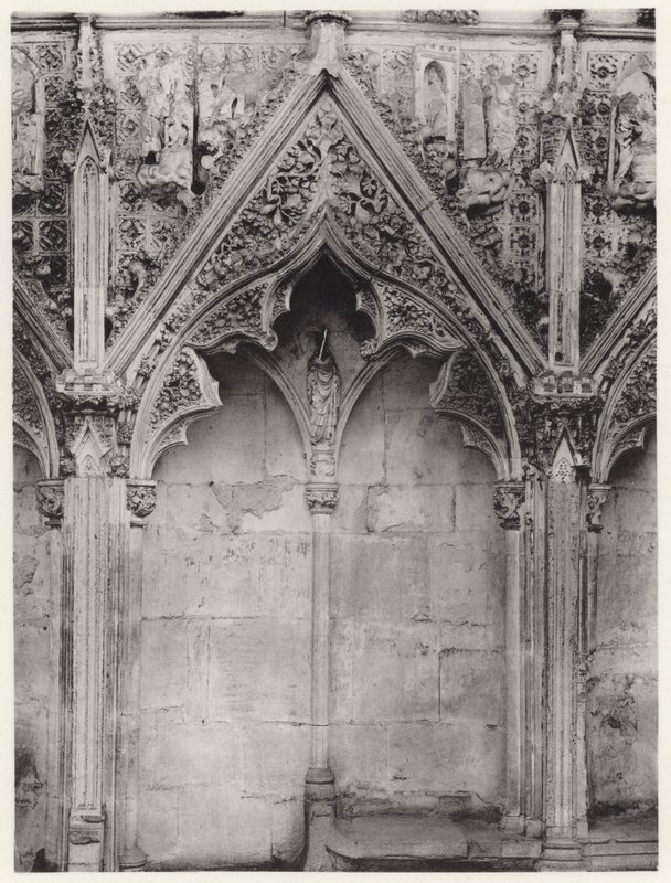 Lady Chapel, Elyn katedraali: North Side, XVIII (b/w kuva) tekijältä English Photographer