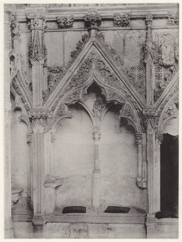 The Lady Chapel, Ely Cathedral: South Side, idästä, I (m/w kuva) tekijältä English Photographer