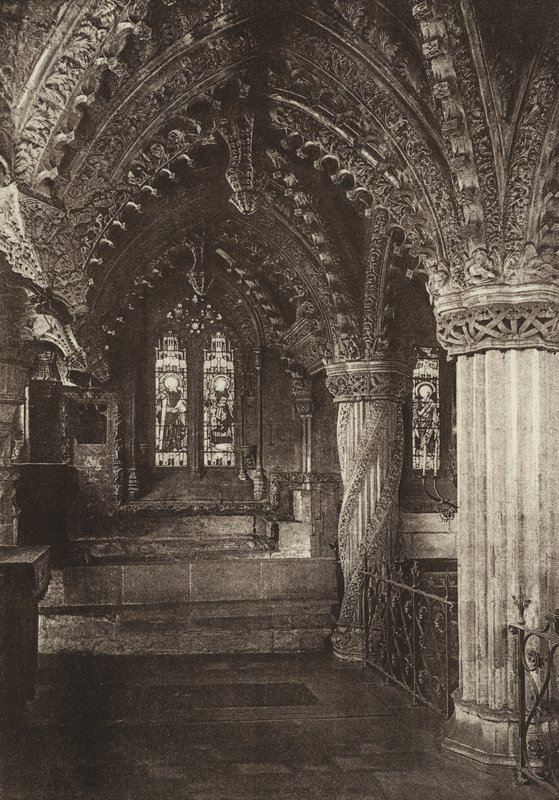 The Lady Chapel, Rosslyn Chapel, Midlothian (m/w kuva) tekijältä English Photographer