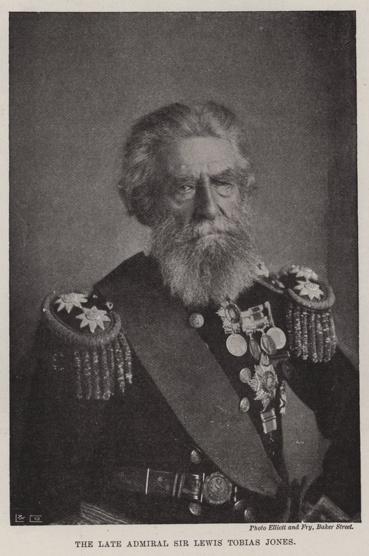 Edesmennyt amiraali Sir Lewis Tobias Jones tekijältä English Photographer
