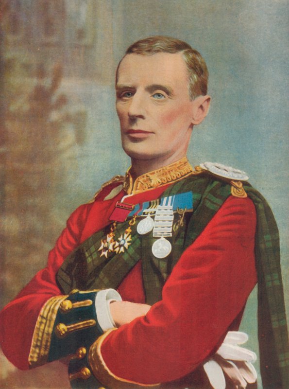 Edesmennyt kenraalimajuri A. G. Wauchope, entinen Highland-prikaatin komentaja Etelä-Afrikassa. Tapettiin toiminnassa Magersfouteinissa 11. joulukuuta 1899 tekijältä English Photographer