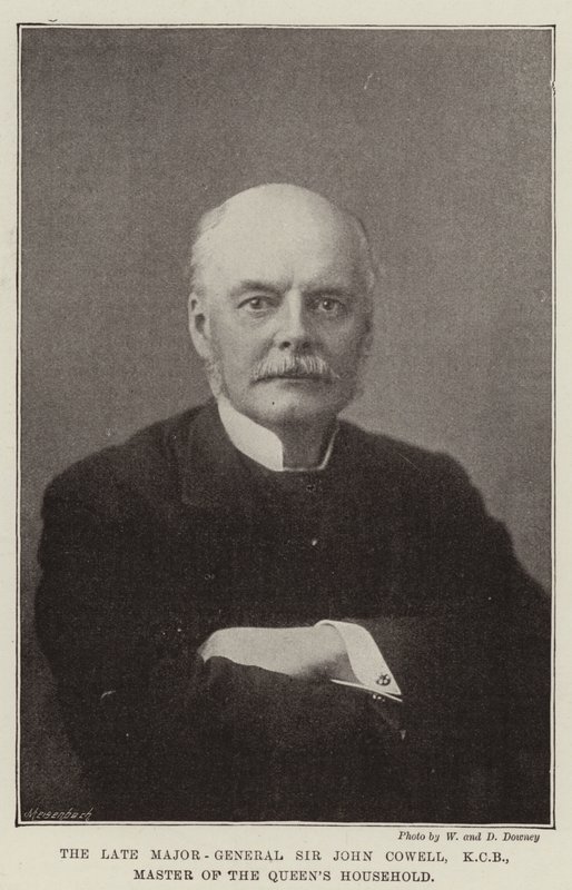 Edesmennyt kenraalimajuri Sir John Cowell, KCB, Queens Householdin mestari tekijältä English Photographer