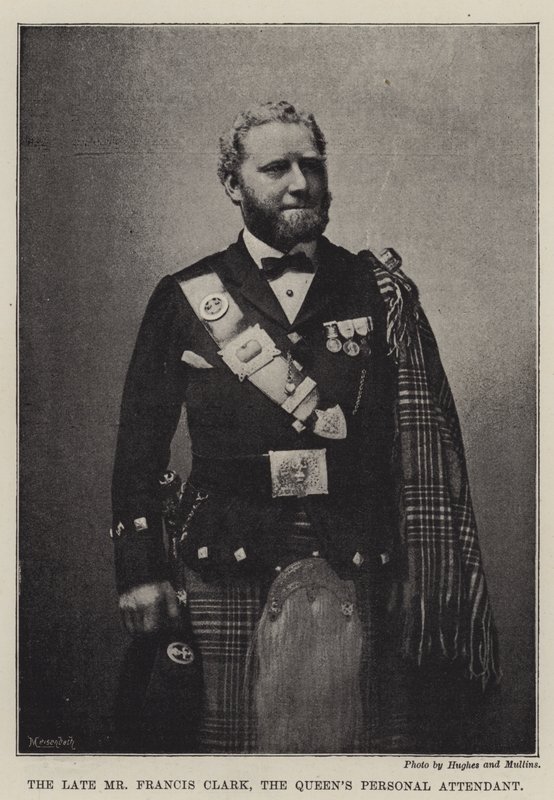 Edesmennyt herra Francis Clark, Queensin henkilökohtainen avustaja tekijältä English Photographer