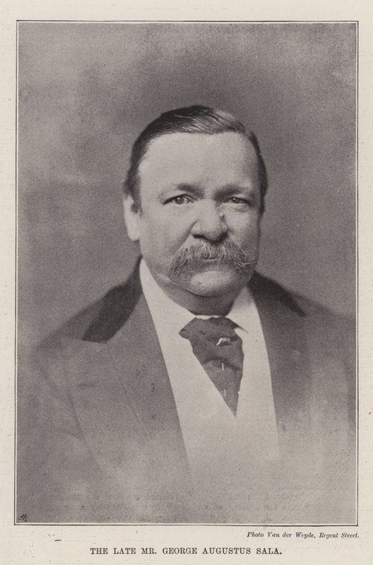 Edesmennyt herra George Augustus Sala tekijältä English Photographer