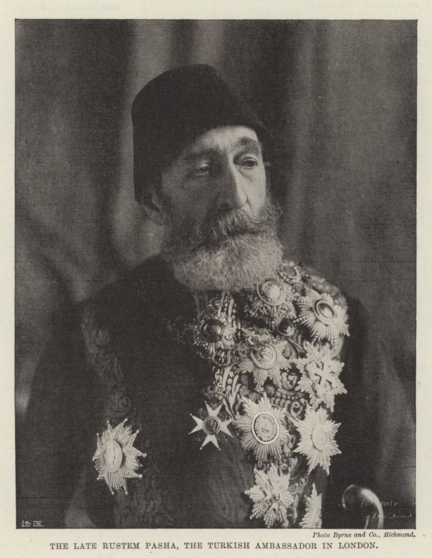 Edesmennyt Rustem Pasha, Turkin Lontoon-suurlähettiläs tekijältä English Photographer