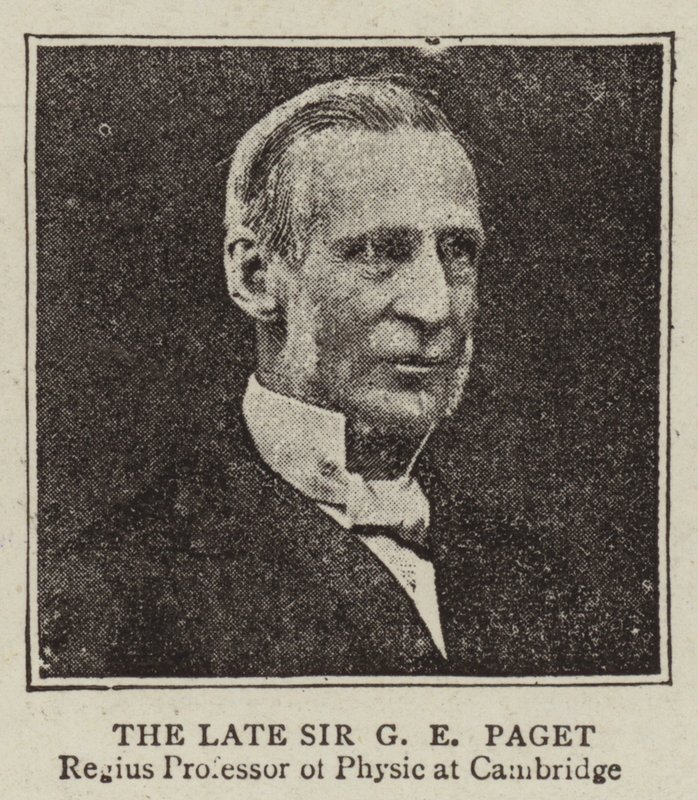 Edesmennyt sir G E Paget tekijältä English Photographer