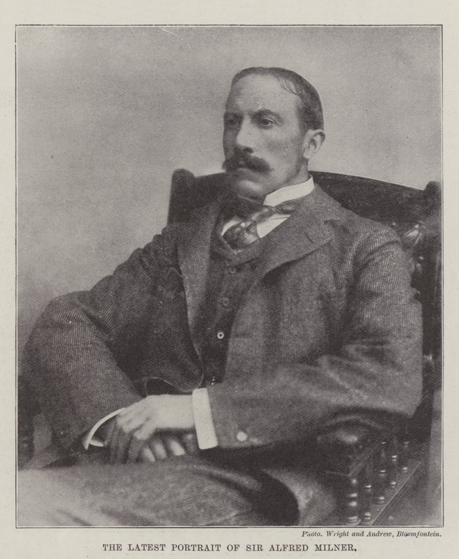Sir Alfred Milnerin viimeisin muotokuva tekijältä English Photographer