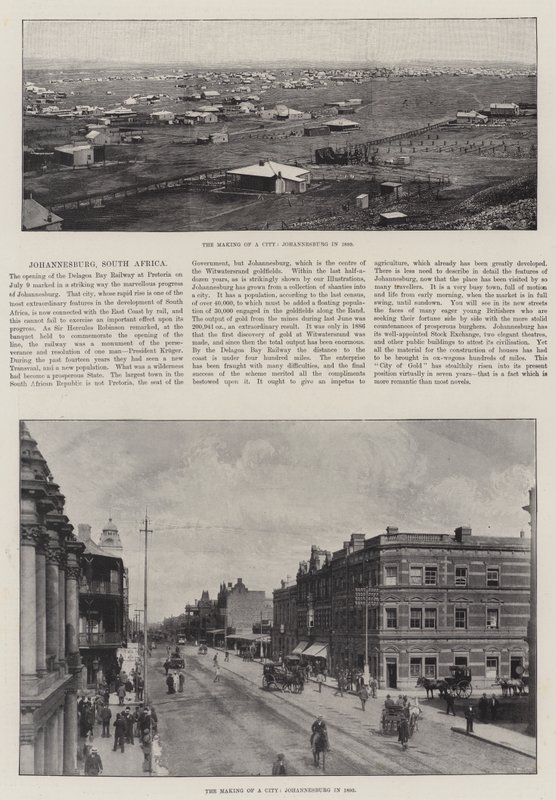 Kaupungin tekeminen, Johannesburg, Etelä-Afrikka tekijältä English Photographer