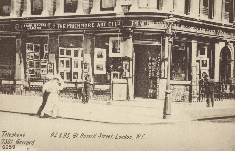 The Muchmore Art Co Ltd, 92 ja 93, Great Russell Street, Lontoo, W C tekijältä English Photographer