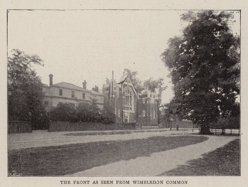Kings College Schoolin uudet rakennukset Wimbledon Commonissa tekijältä English Photographer