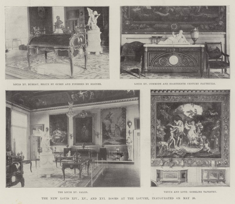 Uudet Louis XIV-, XV- ja XVI -huoneet Louvressa vihittiin käyttöön 20. toukokuuta tekijältä English Photographer