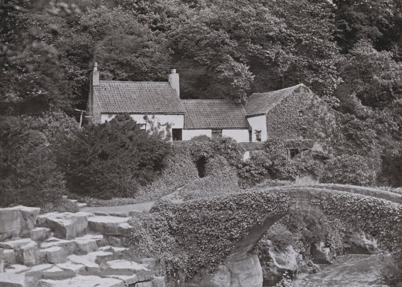 Old Mill, Jesmond Dene (m/w kuva) tekijältä English Photographer