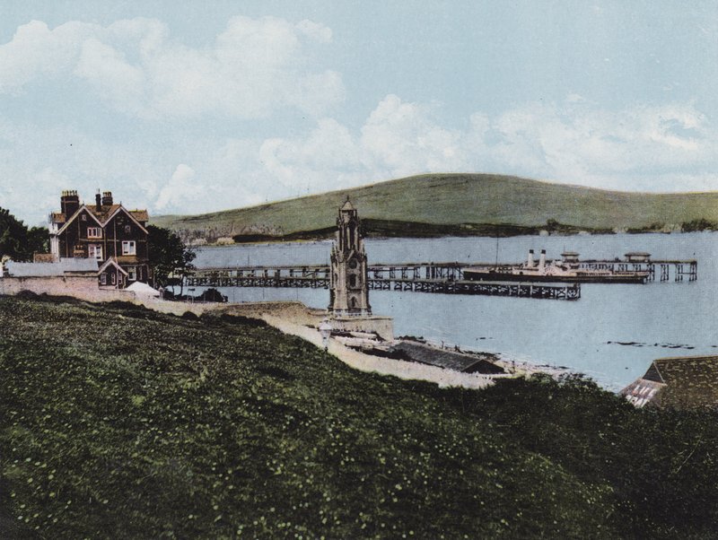 Laituri ja kellotorni, Swanage tekijältä English Photographer