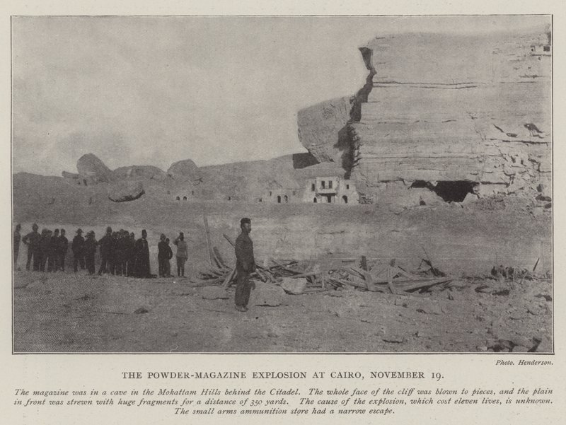 Powder-Magazine-räjähdys Kairossa, 19. marraskuuta tekijältä English Photographer