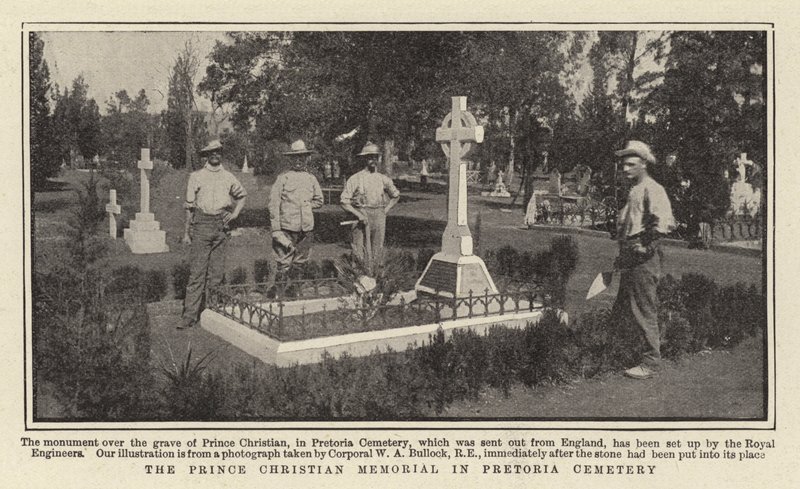 Prince Christian Memorial Pretorian hautausmaalla tekijältä English Photographer