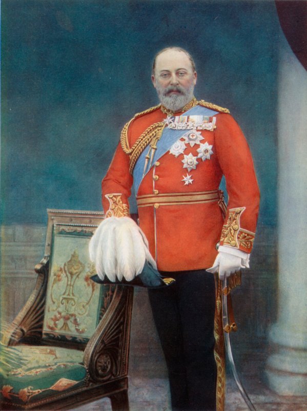 Walesin prinssi, tuleva kuningas Edward VII tekijältä English Photographer