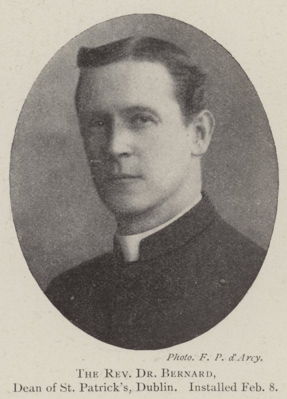 Pastori Bernard, St Patricksin dekaani, Dublin, asetettiin 8. helmikuuta tekijältä English Photographer