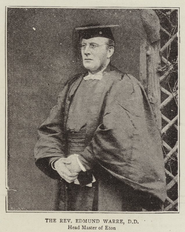 Pastori Edmund Warre, DD tekijältä English Photographer