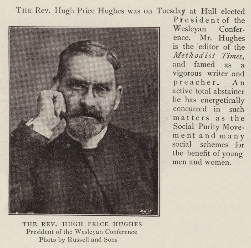 Pastori Hugh Price Hughes tekijältä English Photographer