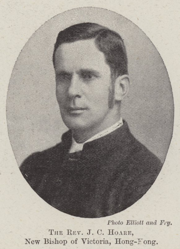 Pastori J C Hoare, Victorian uusi piispa, Hongkong tekijältä English Photographer