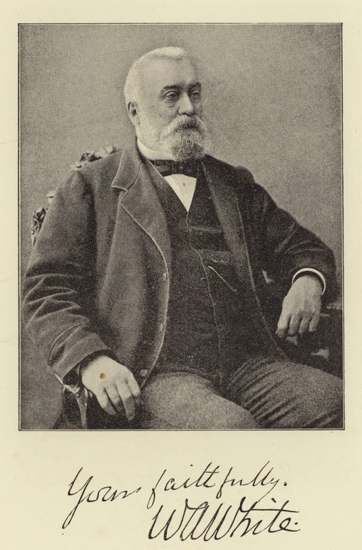 Oikea Sir William White, GCB, Hänen Majesteettinsa suurlähettiläs Turkissa tekijältä English Photographer
