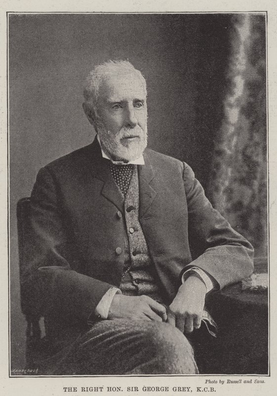 Oikea kunnia Sir George Grey, KCB tekijältä English Photographer