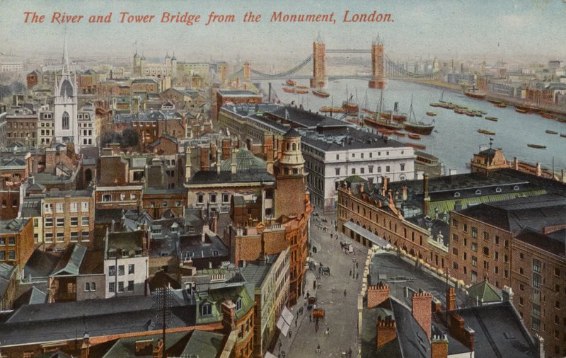 Joki ja Tower Bridge Monumentilta, Lontoo tekijältä English Photographer