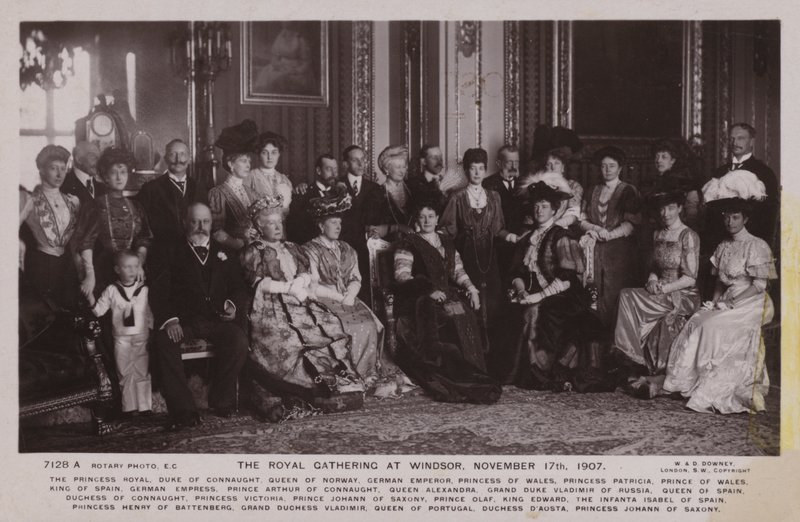 Kuninkaallinen kokoontuminen Windsorissa, 17. marraskuuta 1907 tekijältä English Photographer
