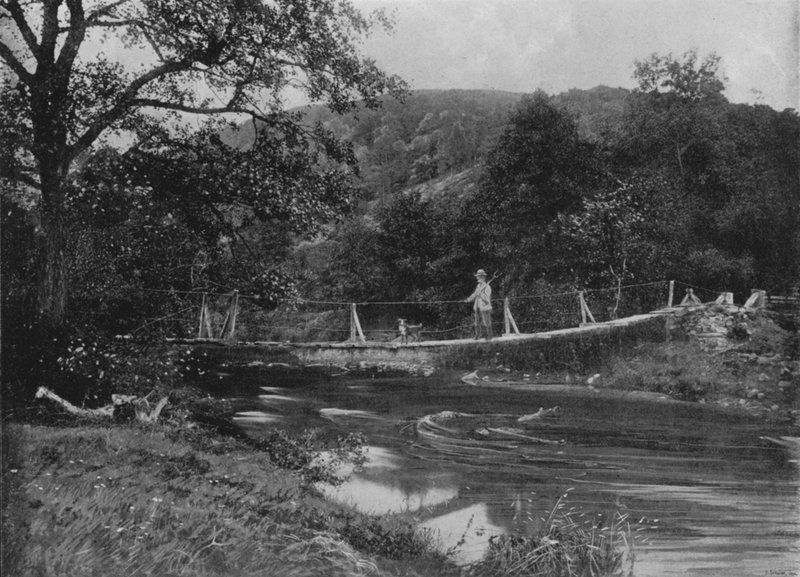 Shaky Bridge, Llandrindod Wells tekijältä English Photographer