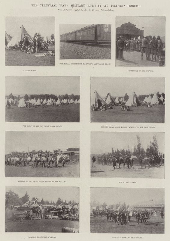 Transvaalin sota, sotilaallinen toiminta Pietermaritzburgissa tekijältä English Photographer
