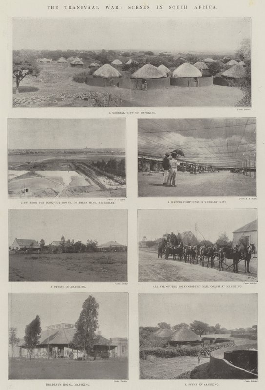 Transvaalin sota, kohtauksia Etelä-Afrikassa tekijältä English Photographer