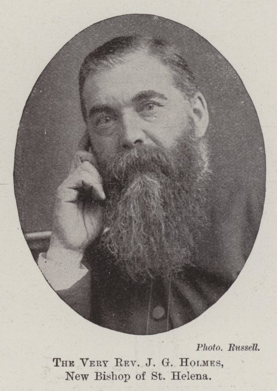 Suuri pastori J G Holmes, Pyhän Helenan uusi piispa tekijältä English Photographer