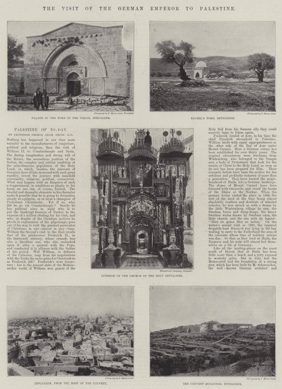 Saksan keisarin vierailu Palestiinassa tekijältä English Photographer