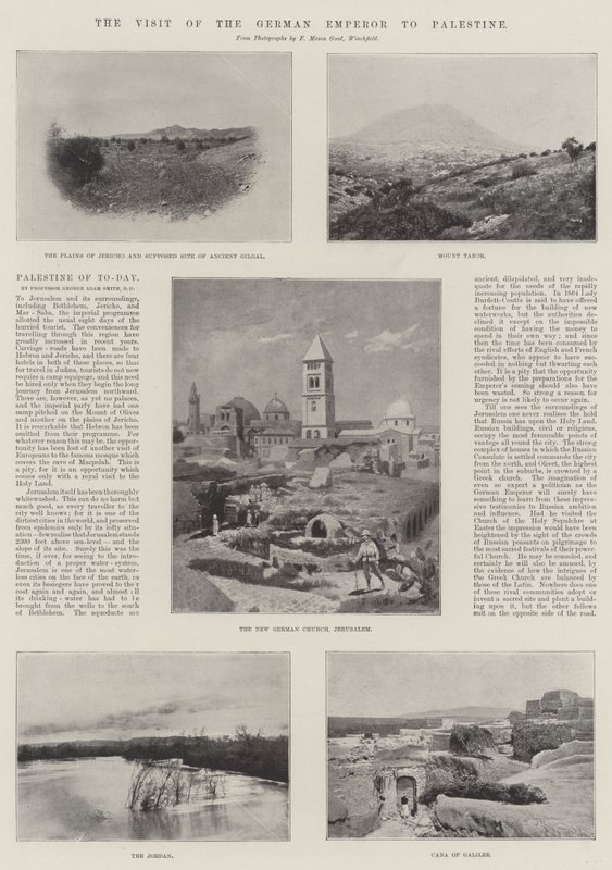 Saksan keisarin vierailu Palestiinassa tekijältä English Photographer