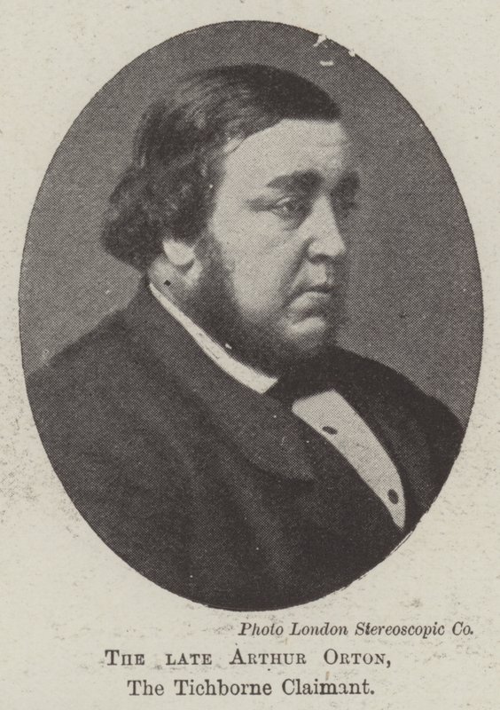 Edesmennyt Arthur Orton, Tichbornen kantaja tekijältä English Photographer