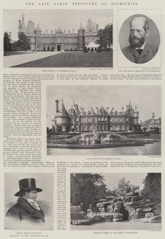 Edesmennyt paroni Ferdinand de Rothschild tekijältä English Photographer