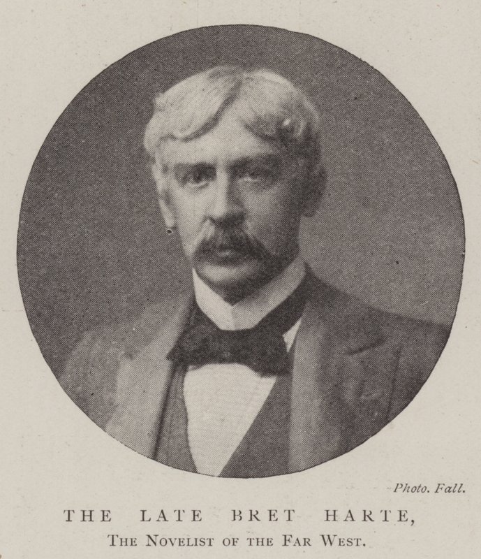 Edesmennyt Bret Harte, Kaukolännen kirjailija tekijältä English Photographer