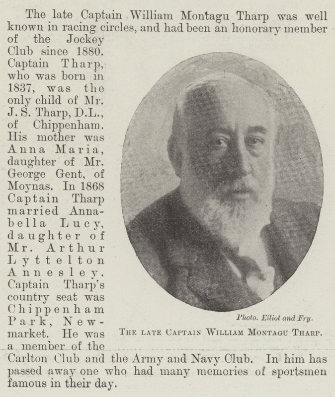 Edesmennyt kapteeni William Montagu Tharp tekijältä English Photographer
